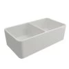 Turner Hastings Novi 85 X 46 Fine Fireclay Gloss White Butler Sink