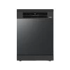 Omega ODWF6015BXCOM 60cm Freestanding Dishwasher Black Stainless Steel -Bathroom Shop ODWF6015BXCOM