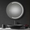 Remer Pearl LED Round Mirror Shaving Cabinet 900 X 145mm -Bathroom Shop P90D Pearl LED Mirror Cabinet
