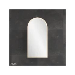 Fienza Arch LED Mirror Cabinet -Bathroom Shop PSH450ARCH LED 3000K