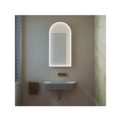 Fienza Arch LED Mirror Cabinet -Bathroom Shop PSH450ARCH LED Lifestyle 2