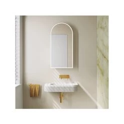 Fienza Arch LED Mirror Cabinet -Bathroom Shop PSH450ARCH LED Lifestyle