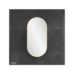 Fienza Pill LED Mirror Cabinet -Bathroom Shop PSH450PILL LED 3000k