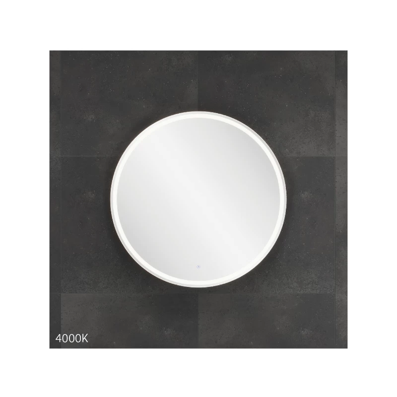 Fienza Round LED Mirror Cabinet 6 Fienza Round LED Mirror Cabinet - Image 4