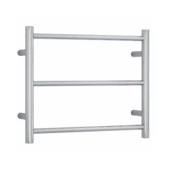 Thermogroup Straight Round Budget Heated Towel Rail W550 X H450mm