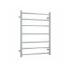 Thermogroup Straight Round Budget Ladder Heated Towel Rail W600 X H800mm -Bathroom Shop Polished Stainless Steel BS44M 600x600 1