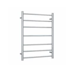 Thermogroup Straight Round Budget Ladder Heated Towel Rail W600 X H800mm