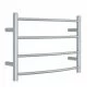 Thermogroup Curved Round Ladder Heated Towel Rail W600 X H420mm 1 Thermogroup Curved Round Ladder Heated Towel Rail W600 X H420mm -Bathroom Shop Polished Stainless Steel CR69M 600x600 1
