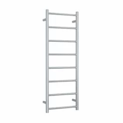 Thermogroup Straight Round Ladder Heated Towel Rail W400 X H1120mm