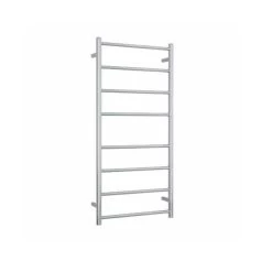 Thermogroup Straight Round Ladder Heated Towel Rail W530 X H1120mm