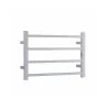 Thermogroup Straight Square Ladder Heated Towel Rail W600 X H420mm 1 Thermogroup Straight Square Ladder Heated Towel Rail W600 X H420mm -Bathroom Shop Polished Stainless Steel SS40M 600x600 1