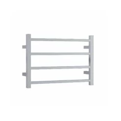 Thermogroup Straight Square Ladder Heated Towel Rail W600 X H420mm