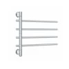 Thermogroup Swivel Heated Towel Rail Round – W600 X H540mm -Bathroom Shop Polished Stainless Steel SV24 600x600 1