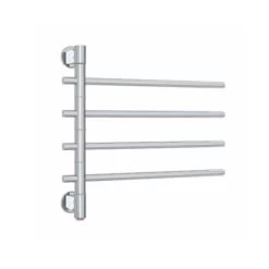 Thermogroup Swivel Heated Towel Rail Round – W600 X H540mm