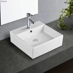 Fienza Helen Above Counter Ceramic Basin -Bathroom Shop RB71 2