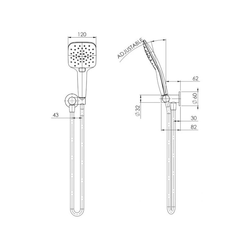 Phoenix Rush Hand Shower 4 Phoenix Rush Hand Shower - Image 2