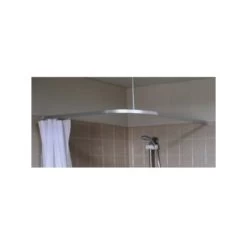 Metlam 1200mm X 1200mm L Bend Shower Curtain Track System