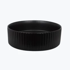 Castano Siera Flute Above Counter Basin Matte Black