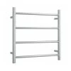 Thermogroup Straight Round Ladder Heated Towel Rail W550 X H550mm