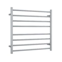 Thermogroup Straight Round Ladder Heated Towel Rail W750 X H700mm