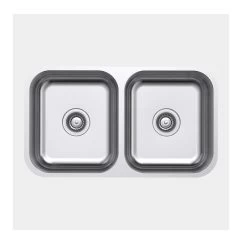 Castano Granado Double Undermount Sink 785 X 450mm