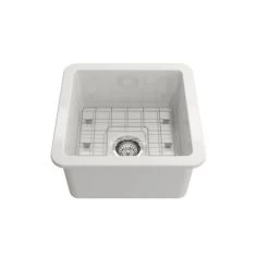 Turner Hastings Cuisine 46 X 46 Inset-Undermount Fine Fireclay Sink