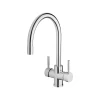 Phoenix Vivid Filtered Sink Mixer 220mm Gooseneck With Filters -Bathroom Shop V737 CHR