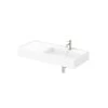 ADP Teorema 1000 Wall Hung Basin Right Offset With 1 Tap Hole -Bathroom Shop adp teorema 1000 wall hung basin right offset TOPCTEO100GWR