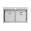 Oliveri Apollo Double Bowl Sink -Bathroom Shop apollo double bowl sink