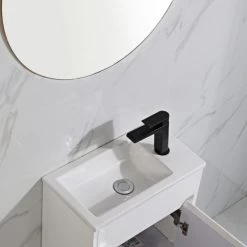 Aulic Brant Ensuite Floorstanding Vanity With Ceramic Top -Bathroom Shop aulic brant floorstanding vanity with ceramic top lifestyle 3 1