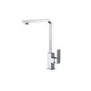 BUK Eckig Chrome Sink Mixer -Bathroom Shop bkm109