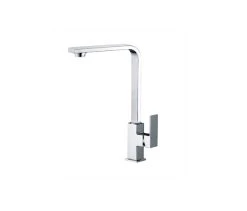 BUK Eckig Chrome Sink Mixer