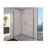 Decina Cascade 1140 Semi Frameless Shower Screen -Bathroom Shop cascade 1140 semi frameless shower screen
