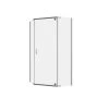 Decina Cascade 1000 Angled Shower Screen -Bathroom Shop cascade 940 angled shower screen
