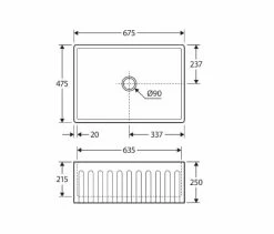 Fienza Charlton Single Butler Sink Small 9 Fienza Charlton Single Butler Sink Small -Bathroom Shop charlton single butler sink small specs