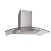Euro Appliances 90cm Curved Glass Canopy Rangehood -Bathroom Shop eagl90sx 1