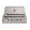 Euro Appliances 4 Burner Built In BBQ -Bathroom Shop eal900rbq abk