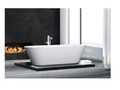 Decina Elinea White 1500 Freestanding Bath 6 Decina Elinea White 1500 Freestanding Bath -Bathroom Shop elinea 1500 white