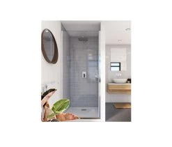 Decina 900 Fitzroy Frameless Alcove Shower Screen