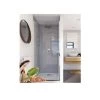 Decina 1200 Fitzroy Frameless Alcove Shower Screen -Bathroom Shop fitzroy alcove screen