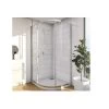 Decina Floriano 1000 Curved Shower Screen -Bathroom Shop floriano 957 curved shower screen