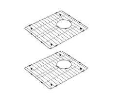 Fienza Hana 27L Double Kitchen Sink Kit -Bathroom Shop hana 27l double kitchen sink kit stainless steel 3