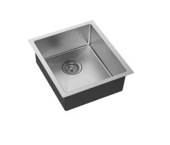 Fienza Hana 27L Single Kitchen Sink Kit -Bathroom Shop hana 27l single kitchen sink kit 2