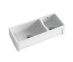 AbeyChambord Henri 1 & 1/2 Bowl Fireclay Sink