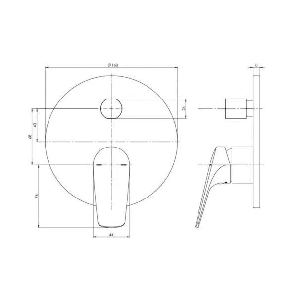 Phoenix Ivy MKII Shower / Bath Diverter Mixer Trim Kit Only 4 Phoenix Ivy MKII Shower / Bath Diverter Mixer Trim Kit Only - Image 2