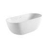 Johnson Suisse Venezia Freestanding Acrylic Bath 1680 -Bathroom Shop johnson suisse venezia freestanding acrylic bath 1580 JBFS158