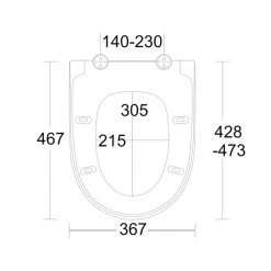Johnson Suisse Venezia Toilet Seat -Bathroom Shop johnson suisse venezia toilet seat JSEV101 specs