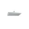 Linkware 200mm Square Bush Shower Head -Bathroom Shop linkware 200mm square bush shower head Chrome