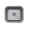 Castano Lyon Undermount Sink Single Bowl 450 X 395mm -Bathroom Shop lyon 450 undermount sink