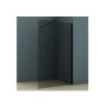 Decina M-Series Wall Fixed 960mm Black Shower Panel -Bathroom Shop m series wall fixed 1160mm black shower panel 1
